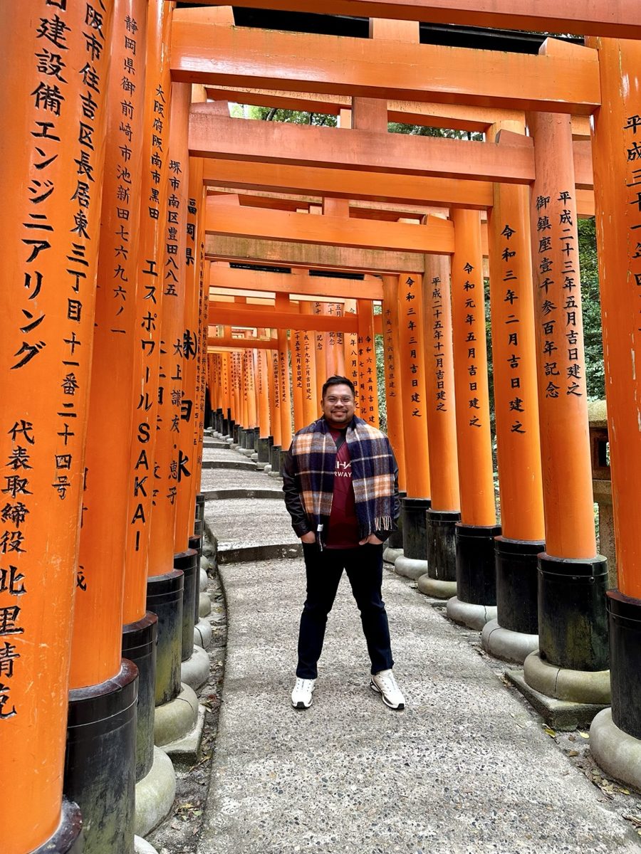 Walking the torii gates at Fushimi Inari, Kyoto